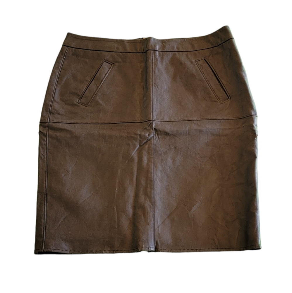 CAbi Polyurethane Midi skirt
